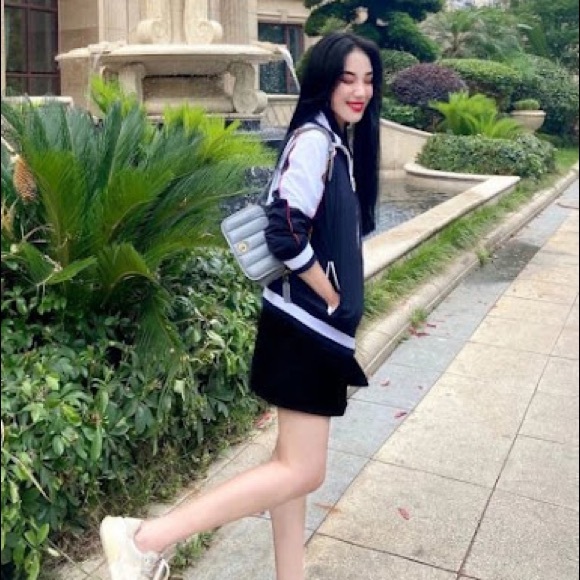 Coach Originals Quilted Turnlock Convertible Dinky 18 Leather Bag Granite Grey - Picture 11 of 11